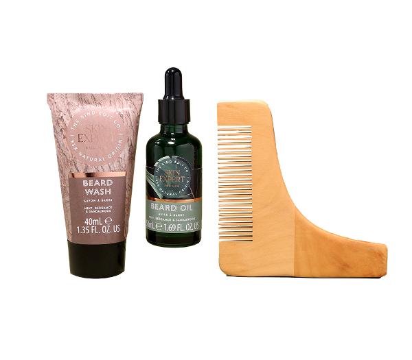 The Kind Edit Co. Skin Expert Beard Grooming Gift Set