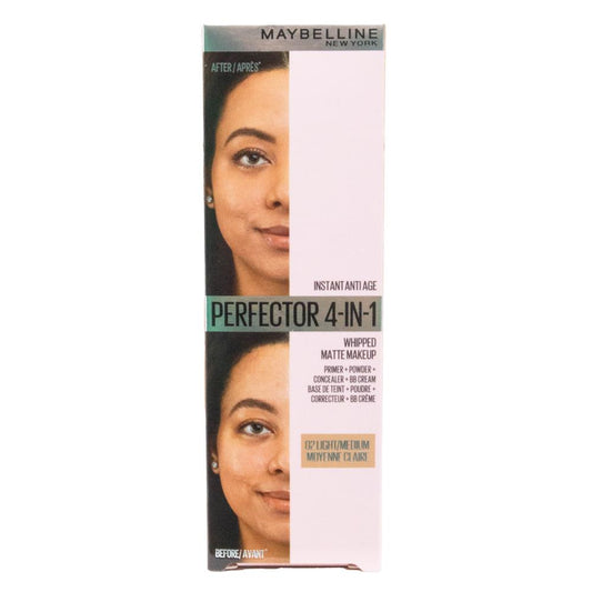 MAYBELLINE 30mL PERFECTOR 4 IN 1 WHIPPED MATTE LIGHT MEDIUM 02