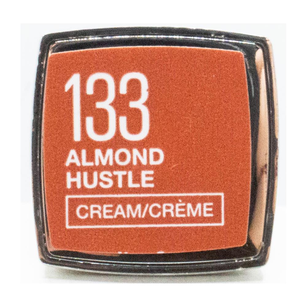 MAYBELLINE 4.2g LIPSTICK CREAM COLOR SENSATIONAL ALMOND HUSTLE 133