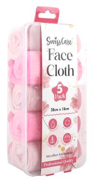 Swiss Care Face Cloth 5 Pack